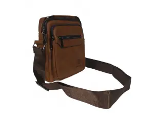 Geantă bărbătească maro - Kolas