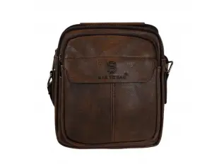 Geantă bărbătească maro - Zarak