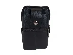 Geantă bărbătească neagră - Verins