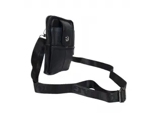 Geantă bărbătească neagră - Verins