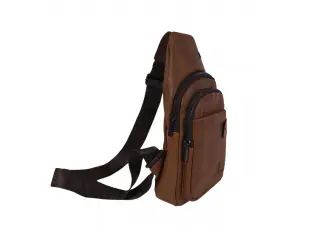 Geantă crossbody maro deschis - Boras