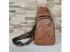 Geantă crossbody maro deschis - Bores Geantă crossbody maro deschis - Bores