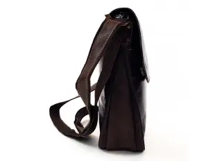 Geantă bărbătească din piele cu zoom