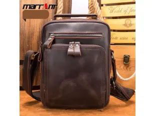 Geantă bărbătească din piele naturală - Warrior