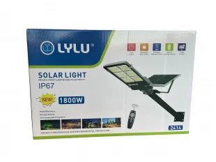 Lampă solară cu panou și suport 1800W LYLU