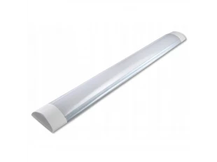 Lampă LED plată cu lumină albă rece 120cm - fluorescentă pe două rânduri 