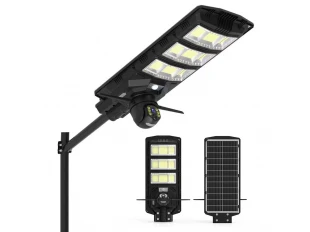 Lampă stradală solară 2 în 1 1800W cu cameră de 5MP - V380PRO