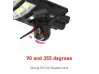 Lampă stradală solară 2 în 1 1800W cu cameră de 5MP - V380PRO