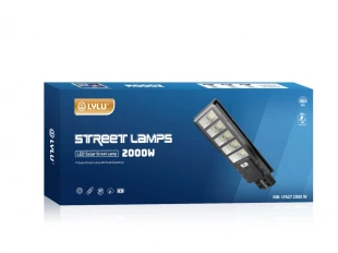 Lampă solară cu 10 spoturi secționale 2000W LYLU