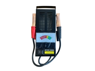 Tester de baterii analogic, 6 V / 12 V 200 -1000 A