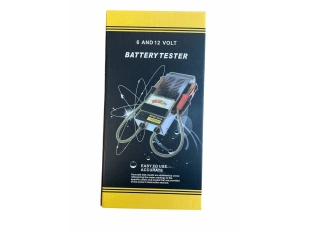 Tester de baterii analogic, 6 V / 12 V 200 -1000 A