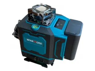 Laser pentru construcții KraftRoyal CXT cu rotație la 360°, 16 linii verzi și afișaj LCD Laser pentru construcții KraftRoyal CXT cu rotație la 360°, 16 linii verzi și afișaj LCD