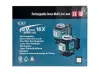 Laser pentru construcții KraftRoyal CXT cu rotație la 360°, 16 linii verzi și afișaj LCD
