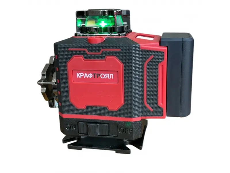 Laser pentru construcții KraftRoyal M16 cu rotație la 360°, 16 linii verzi și afișaj LCD Laser pentru construcții KraftRoyal M16 cu rotație la 360°, 16 linii verzi și afișaj LCD