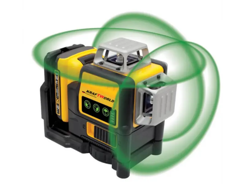 Nivelă laser 3D cu 12 linii KRAFT WORLD Nivelă laser 3D cu 12 linii KRAFT WORLD