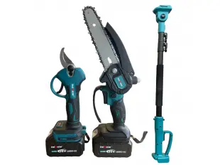 Foarfece fără fir KraftMaster, tăietor de crengi și tijă telescopică, fără perii, 36V, 8AH - produs similar