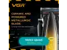 Mașină de tuns VGR V-270 cu suport de încărcare (galbenă)