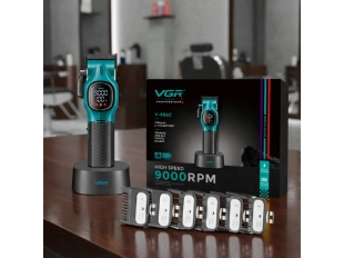 Mașină de tuns profesională VGR V-886C - Verde