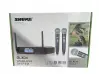 Set de 2 microfoane wireless și receptor UHF cu afișaj Shure GLXD4