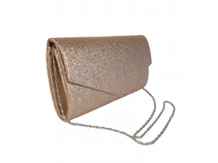 Geantă formală - Tori în auriu roz