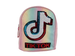 Ghiozdan roz mic pentru copii - TikTok