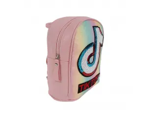 Ghiozdan roz mic pentru copii - TikTok