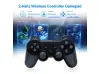 Consolă retro wireless Game Stick X2, 40.000 de jocuri video, 9 emulatoare, 128 GB, 2x controller wireless 2.4 GHz