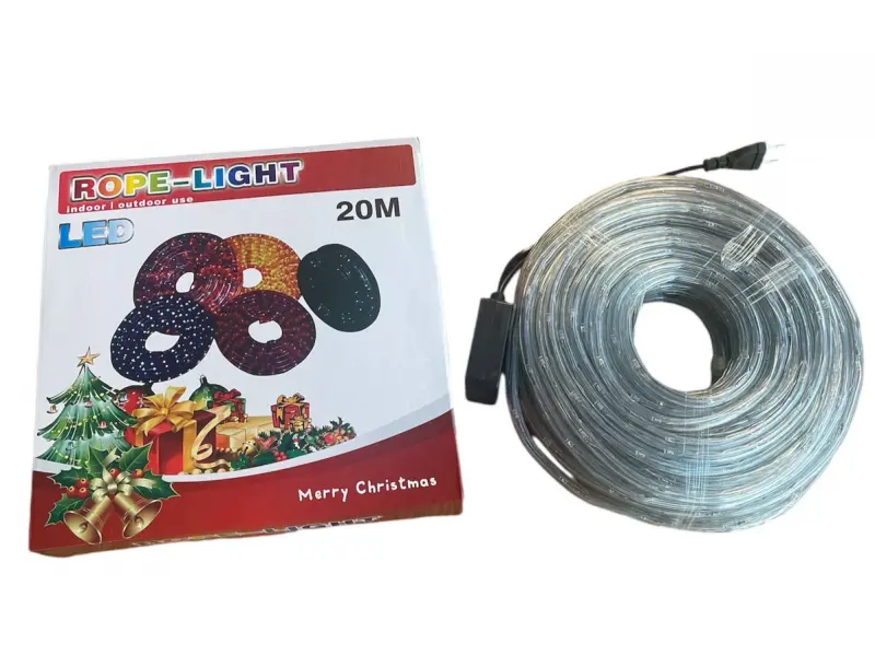Furtun de Crăciun cu LED luminos, 20 m Furtun de Crăciun cu LED luminos, 20 m