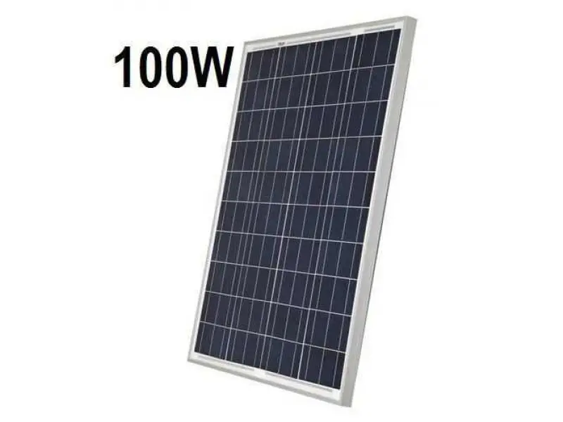 Panou solar policristalin 100W 1100 x 678 x 35mm Panou solar policristalin 100W 1100 x 678 x 35mm