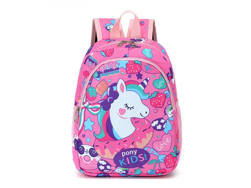 Ghiozdan interesant pentru copii - unicorn