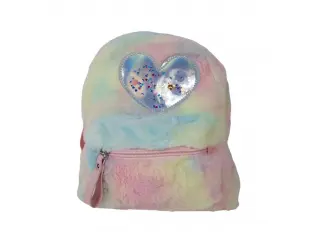 Rucsac de pluș cu inimă