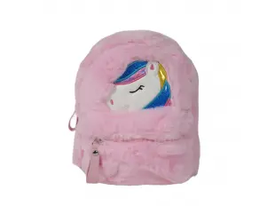 Rucsac de pluș cu unicorn