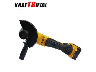 Polizor unghiular fără fir KraftRoyal 36V 8.0 Ah + 2 baterii și încărcător într-o geantă