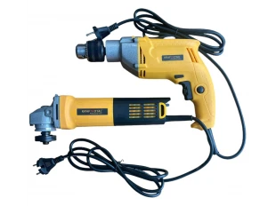 Set polizor unghiular și burghiu KraftRoyal 1100W