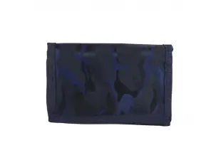 Portofel din material textil - camuflaj albastru