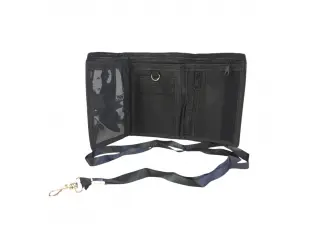 Portofel din material textil - camuflaj negru