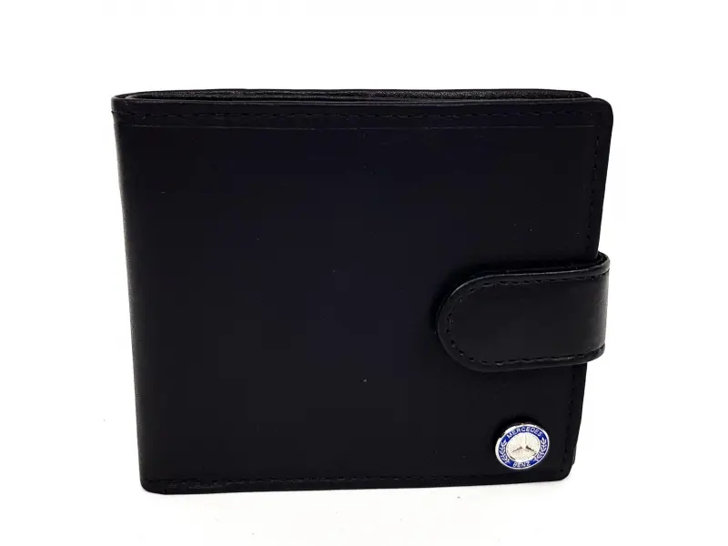 Portofel din piele - Mercedes cu fermoar