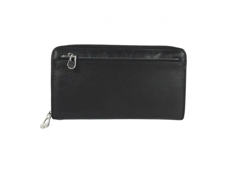 Portofel negru pentru bărbați - Keras