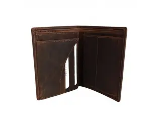 Portofel vertical pentru bărbați - Rond