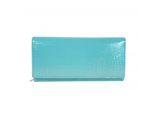 Geanta albastra din piele lacuita - Tedia