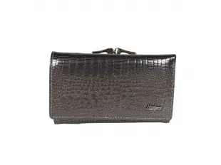 Poșetă medie argintie pentru femei