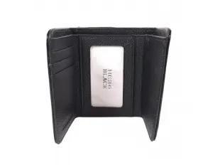 Poșetă neagră din piele lăcuită - Malia