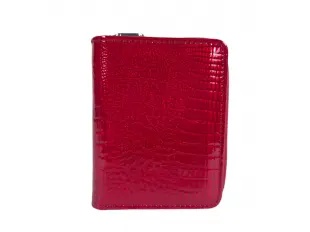 Poșetă roșie din piele lăcuită - Dares