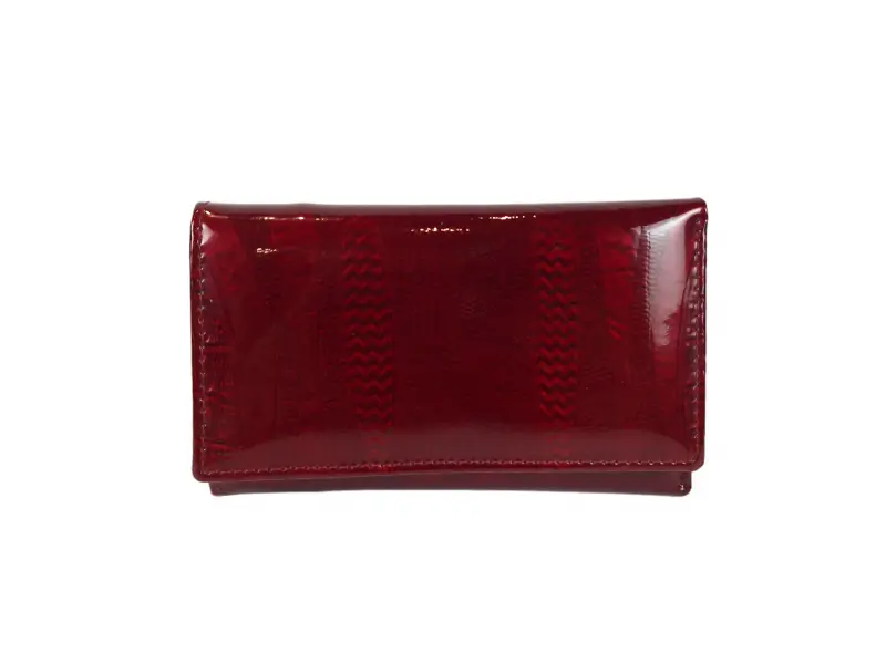 Poșetă roșie din piele lăcuită - Emas Poșetă roșie din piele lăcuită - Emas