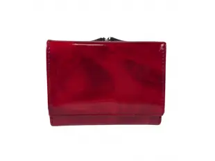 Poșetă roșie din piele lăcuită - Erias