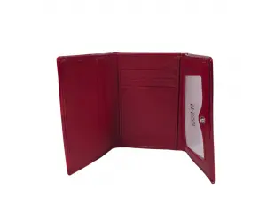 Poșetă roșie din piele lăcuită - Erias