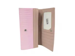 Poșetă roz din piele lăcuită - Tedia