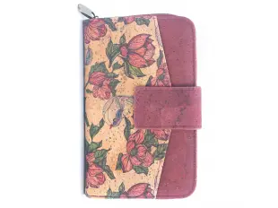 Plută roșie cu flori