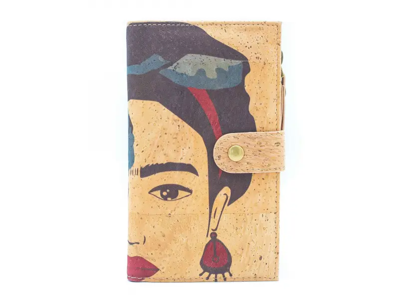 Portofel din plută pentru femei - Frida Kohlo Portofel din plută pentru femei - Frida Kohlo