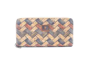 Portofel din plută - Triunghiuri